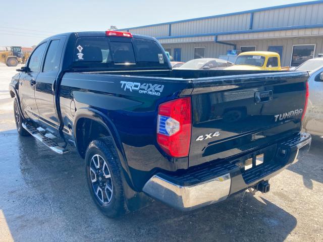 5TFUY5F14KX832863 - 2019 TOYOTA TUNDRA DOU BLACK photo 3