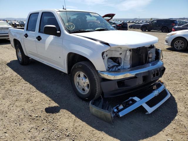 1GCCS33E588220330 - 2008 CHEVROLET COLORADO L WHITE photo 1