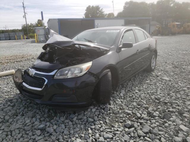 1G11B5SLXEF269235 - 2014 CHEVROLET MALIBU LS BLACK photo 2