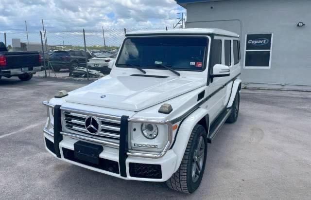 WDCYC3KF4GX256828 - 2016 MERCEDES-BENZ G 550 WHITE photo 2