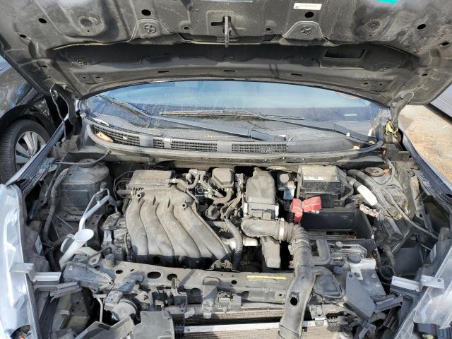 3N1CN7APXFL960511 - 2015 NISSAN VERSA S GRAY photo 7