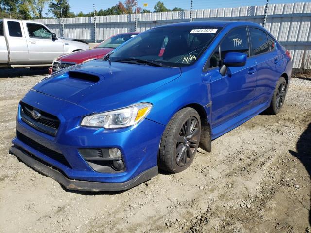 JF1VA1B62G9806069 - 2016 SUBARU WRX BLUE photo 2