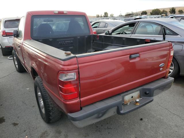 1FTYR10VXYPA79125 - 2000 FORD RANGER BURGUNDY photo 3