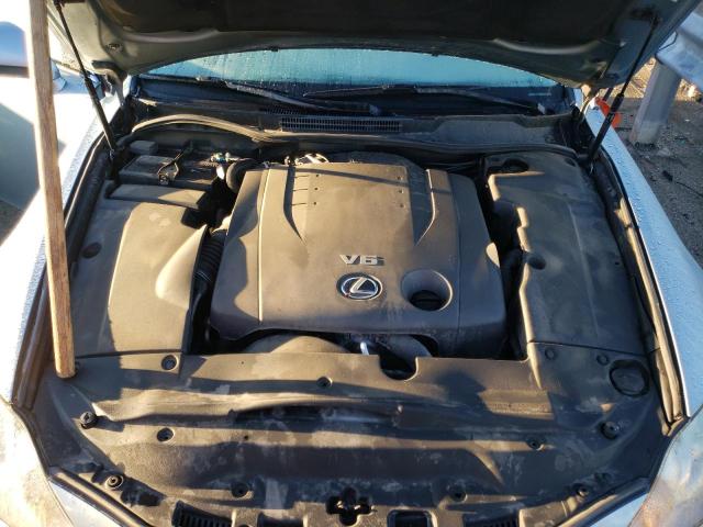 JTHCK262365000449 - 2006 LEXUS IS 250 SILVER photo 7