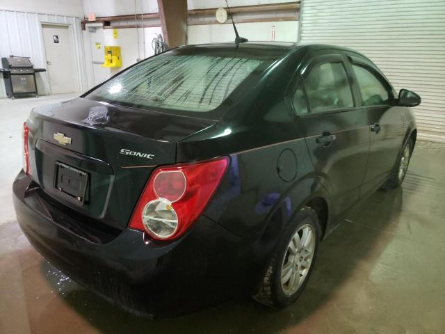 1G1JB5SH0C4132650 - 2012 CHEVROLET SONIC LS BLACK photo 4