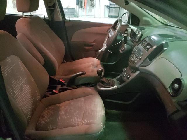 1G1JB5SH0C4132650 - 2012 CHEVROLET SONIC LS BLACK photo 5