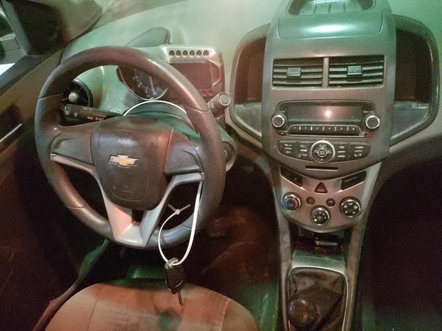 1G1JB5SH0C4132650 - 2012 CHEVROLET SONIC LS BLACK photo 9