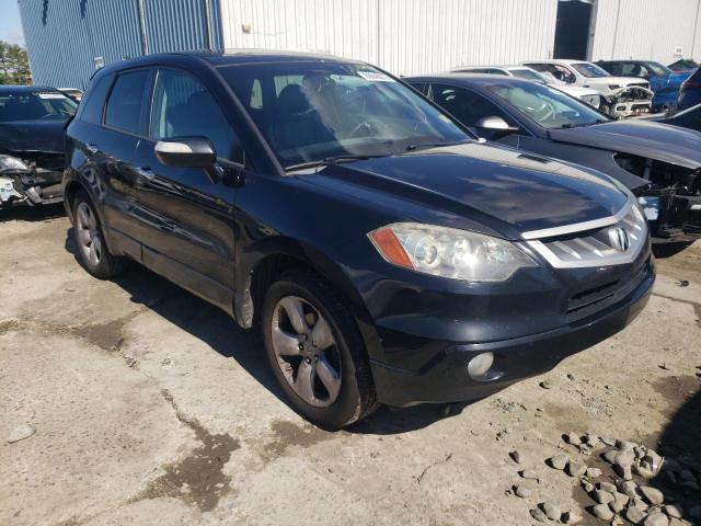 5J8TB18277A024840 - 2007 ACURA RDX BLACK photo 1