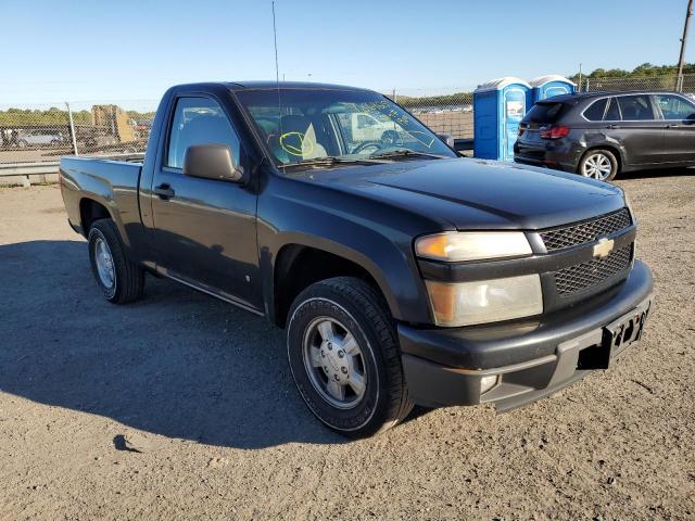 1GCCS148468271909 - 2006 CHEVROLET COLORADO BLACK photo 1