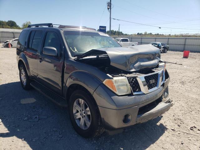 5N1AR18W56C665388 - 2006 NISSAN PATHFINDER GRAY photo 1