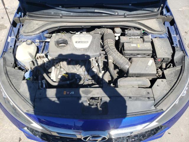 KMHD04LB2LU944459 - 2020 HYUNDAI ELANTRA SP BLUE photo 7