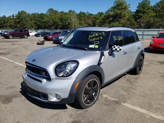 WMWZC3C52FWT02013 - 2015 MINI COOPER S C SILVER photo 2