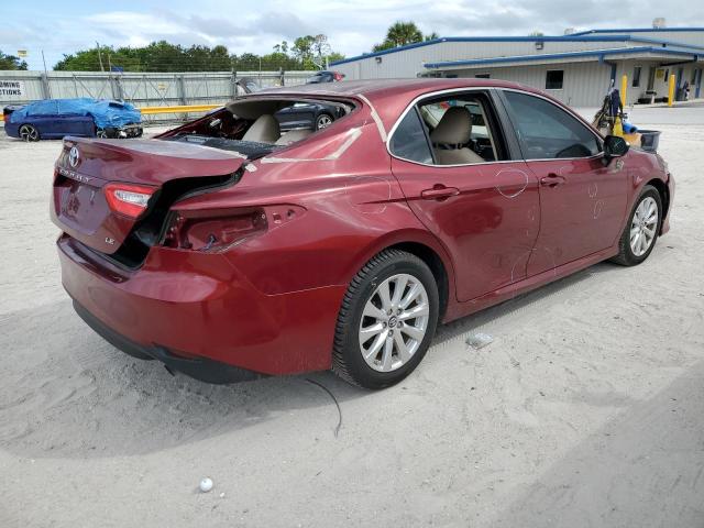 4T1B11HK9JU505235 - 2018 TOYOTA CAMRY L RED photo 9