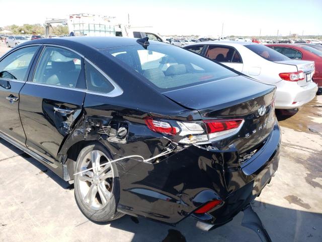 5NPE34AF9JH687703 - 2018 HYUNDAI SONATA SPO BLACK photo 9