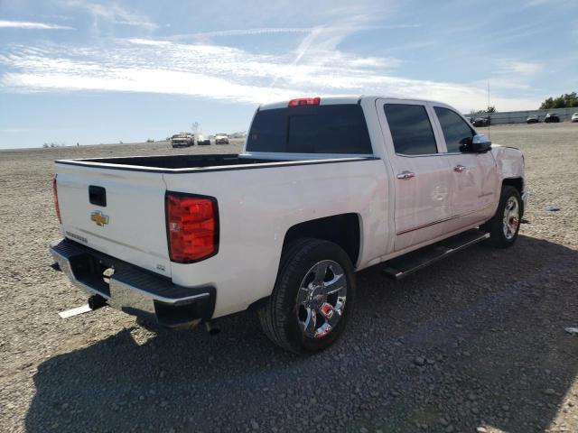 3GCUKSECXFG381130 - 2015 CHEVROLET SILVERADO2 WHITE photo 4