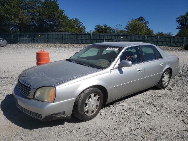 1G6KD54Y35U211609 - 2005 CADILLAC DEVILLE SILVER photo 2