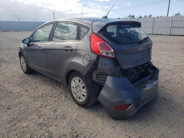 3FADP4EJ1EM124312 - 2014 FORD FIESTA SE GRAY photo 3