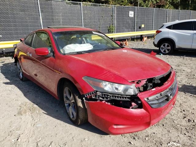 1HGCS2B85BA000161 - 2011 HONDA ACCORD EXL RED photo 1