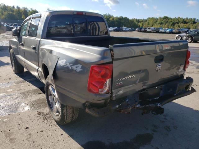 1D7HW48N55S115798 - 2005 DODGE DAKOTA QUA TWO TONE photo 3