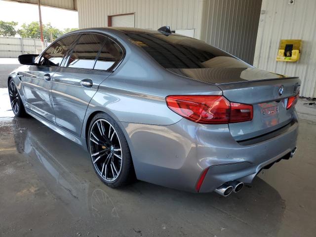 WBSJF0C56JB282959 - 2018 BMW M5 GRAY photo 3