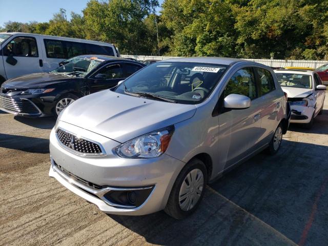 ML32A3HJ8LH006058 - 2020 MITSUBISHI MIRAGE ES SILVER photo 2