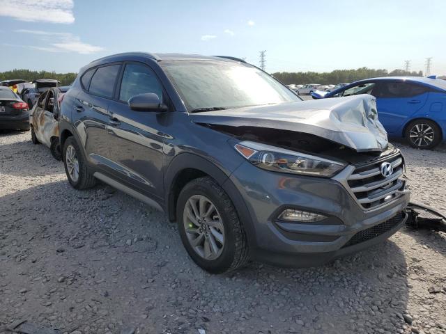 KM8J33A48JU789082 - 2018 HYUNDAI TUCSON SEL BLUE photo 1