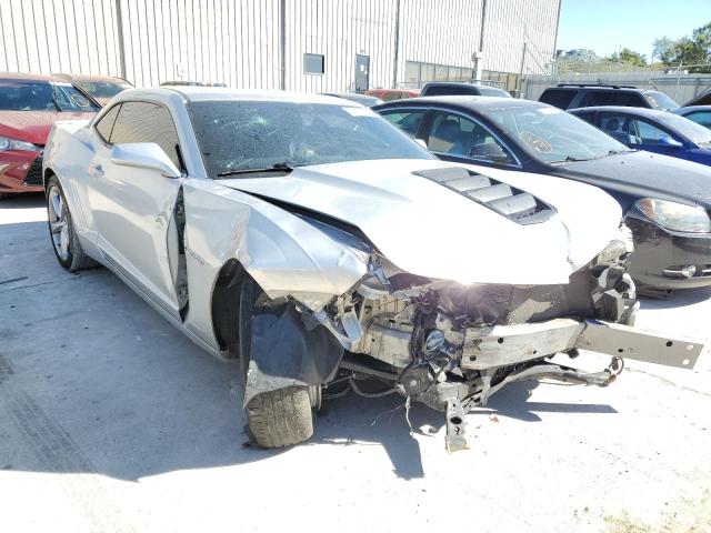 2G1FK1EJ4E9235552 - 2014 CHEVROLET CAMARO 2SS SILVER photo 1