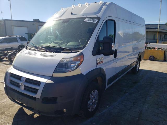 3C6URVJG6EE122254 - 2014 RAM PROMASTER WHITE photo 2