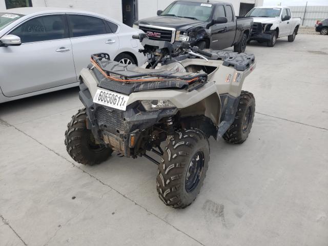 4XASEA572MA723121 - 2021 POLARIS SPORTSMAN BROWN photo 2