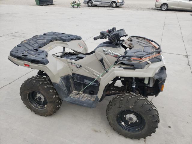 4XASEA572MA723121 - 2021 POLARIS SPORTSMAN BROWN photo 9