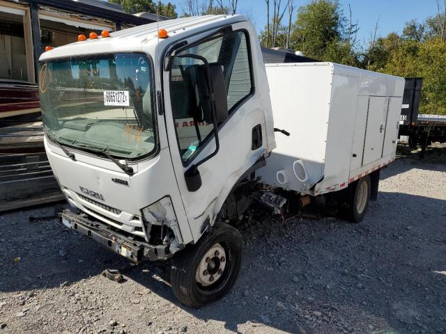 54DC4W1BXGS809990 - 2016 ISUZU NPR HD WHITE photo 2