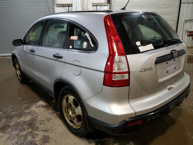 5J6RE48369L027448 - 2009 HONDA CR-V LX SILVER photo 3