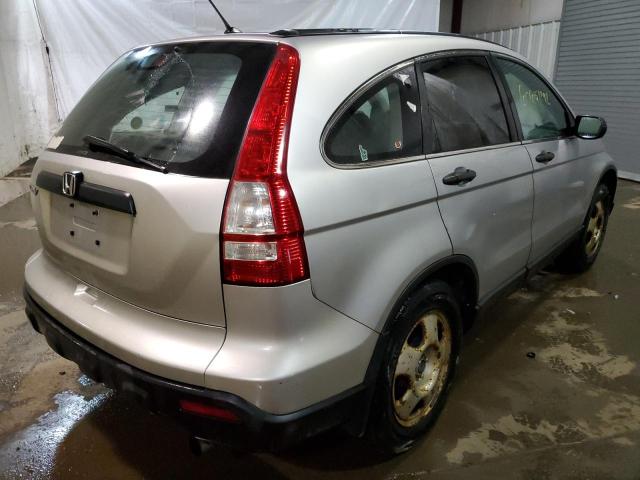 5J6RE48369L027448 - 2009 HONDA CR-V LX SILVER photo 4