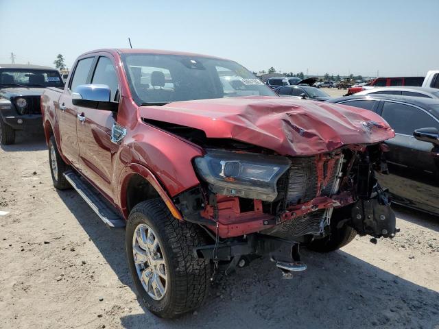 1FTER4FHXMLD08443 - 2021 FORD RANGER XL RED photo 1