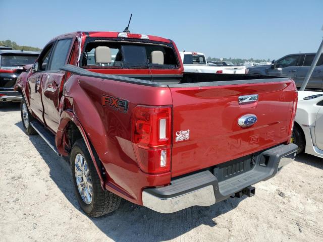 1FTER4FHXMLD08443 - 2021 FORD RANGER XL RED photo 3