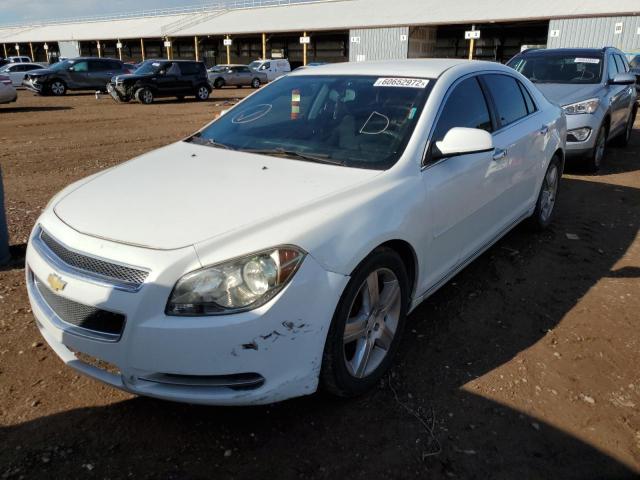 1G1ZC5E09CF214502 - 2012 CHEVROLET MALIBU 1LT თეთრი ფოტო 2