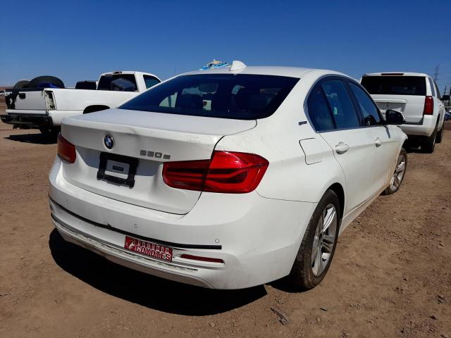 WBA8E1C34HA029732 - 2017 BMW 330E WHITE photo 4