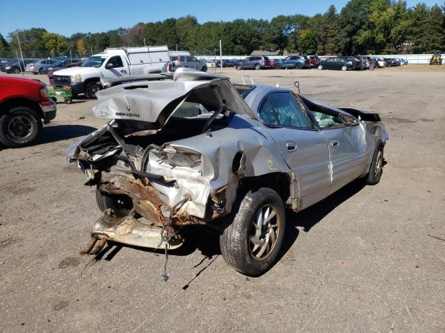 1G2NF52F22C279007 - 2002 PONTIAC GRAND AM S SILVER photo 4