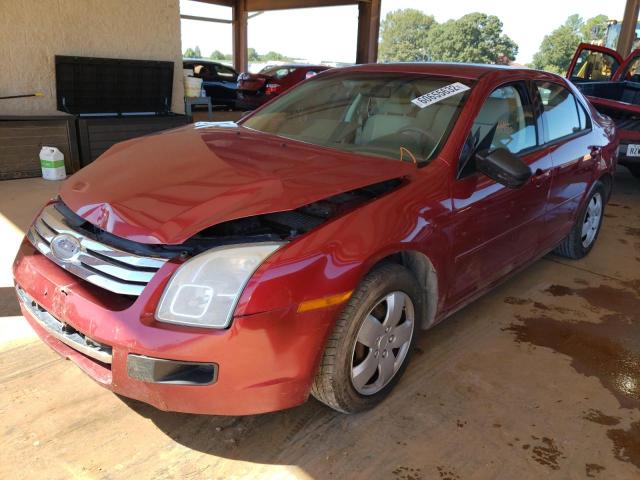 3FAHP06Z27R120189 - 2007 FORD FUSION S RED photo 2