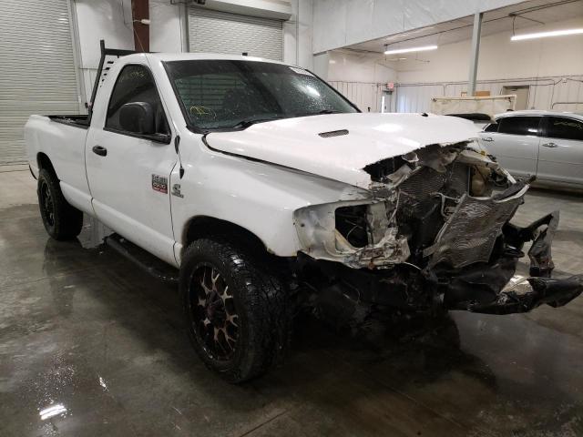 3D7KR26A98G126705 - 2008 DODGE RAM 2500 S WHITE photo 1