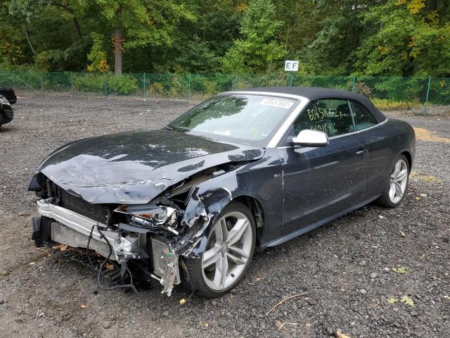 WAUVGAFH5CN002027 - 2012 AUDI S5 PRESTIG BLUE photo 2