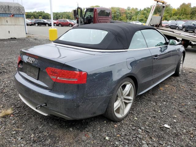 WAUVGAFH5CN002027 - 2012 AUDI S5 PRESTIG BLUE photo 4