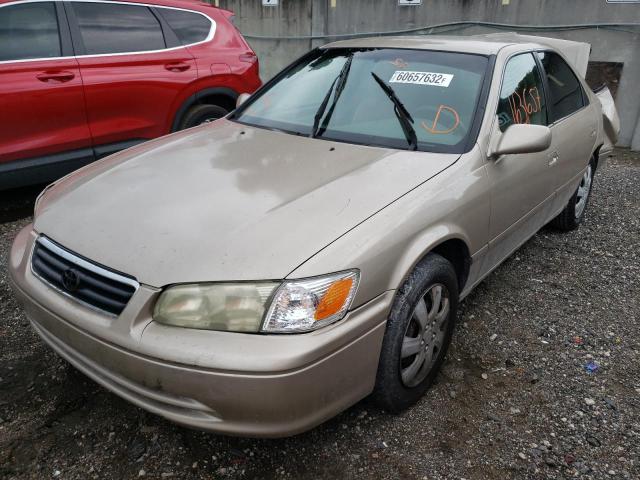 4T1BG22K41U046161 - 2001 TOYOTA CAMRY CE TAN photo 2