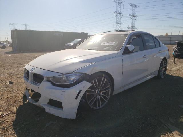 WBA3B9C55DF587945 - 2013 BMW 335 XI WHITE photo 2