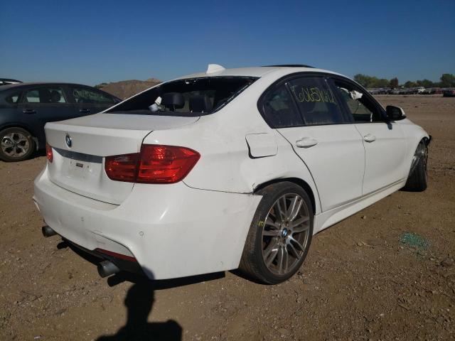 WBA3B9C55DF587945 - 2013 BMW 335 XI WHITE photo 4