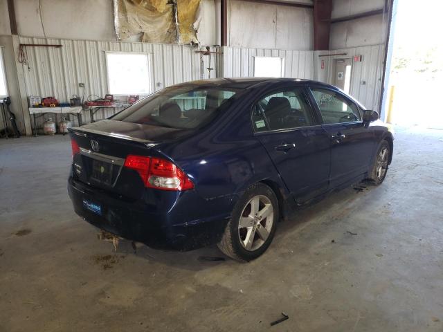 2HGFA16629H510367 - 2009 HONDA CIVIC LX-S أزرق صورة 4
