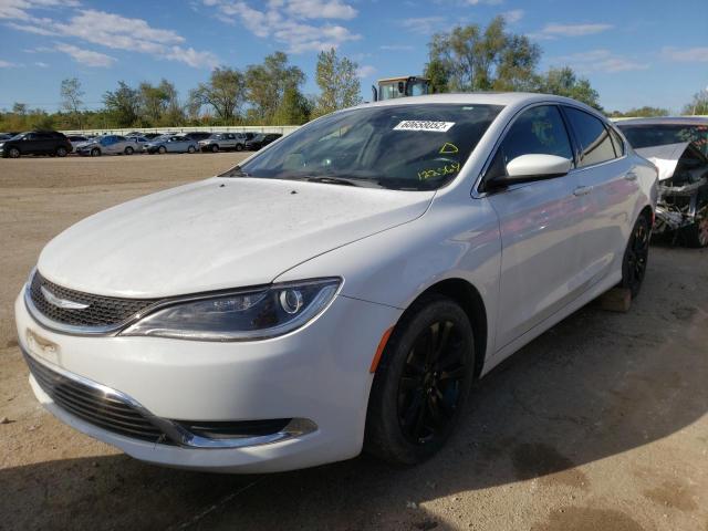 1C3CCCAB8GN122564 - 2016 CHRYSLER 200 LIMITE WHITE photo 2