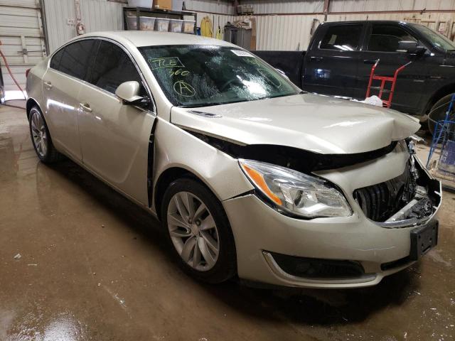 2G4GK5EX5F9180484 - 2015 BUICK REGAL BEIGE photo 1