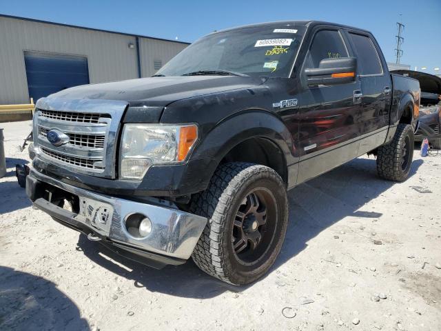 1FTFW1ET7DKD59275 - 2013 FORD F150 SUPER BLACK photo 2