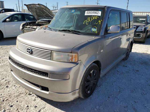 JTLKT334750208016 - 2005 TOYOTA SCION XB ნაცრისფერი ფოტო 2